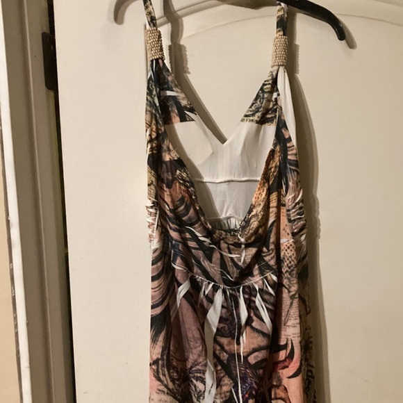 Polyester long dress - Picture 3 of 3